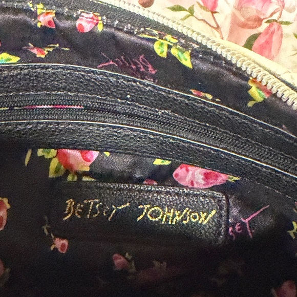 Betsey Johnson Pink Quilted Satchel with Tassel - Picture 10 of 10